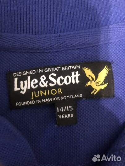 Lyle scott поло