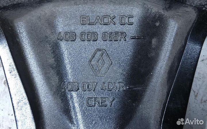 Диск колеса литой Renault Kaptur R16