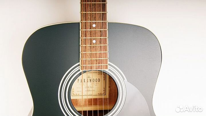 Гитара акустическая новая Parkwood PF51-BKS