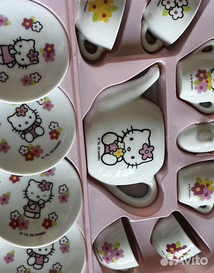 Игровой сервиз hello kitty