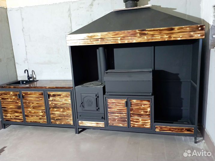 Мангал лофт