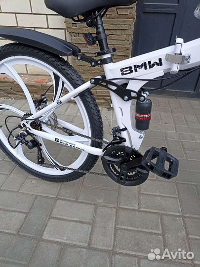 Новый складной велосипед 26 литые диски