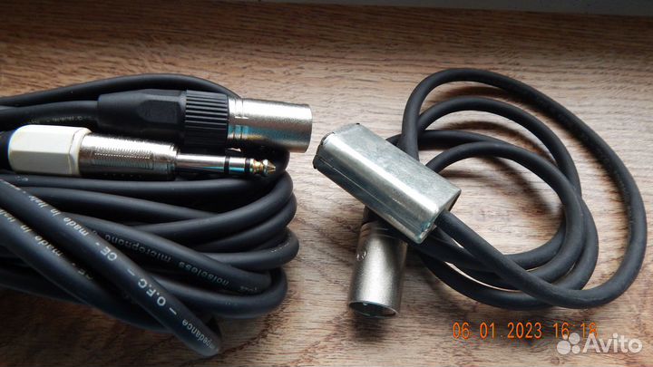Микрофонные кабели Proel,Luxmann XLR-XLR,Jack-Jack
