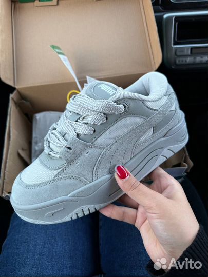 Кроссовки puma 180 tones серыее