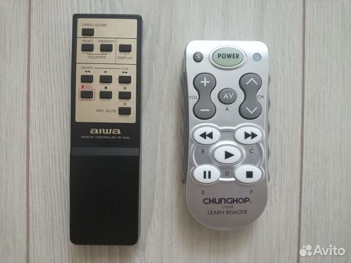 Пульт на Aiwa XK-S9000 не оригинал