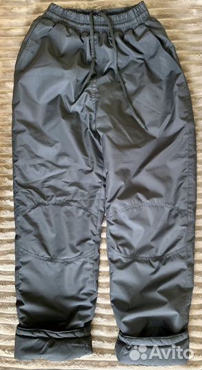 Дутики. Зимние брюки для мальчика 152 см