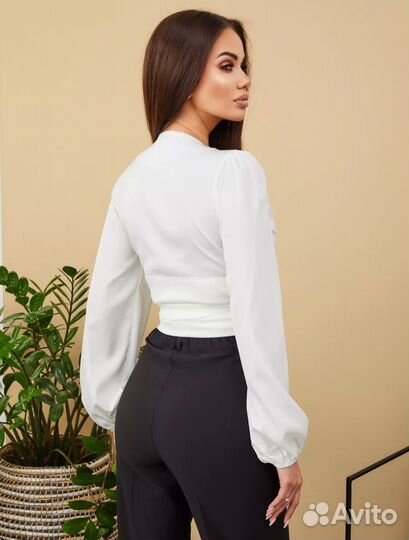 Блузка нарядная на запах