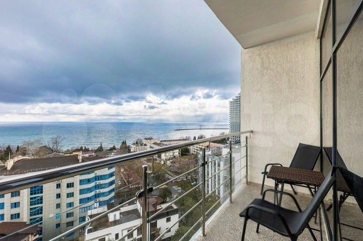 1-к. апартаменты, 57 м², 11/17 эт.