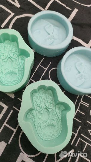 Силиконовая форма молд мыло и свечи