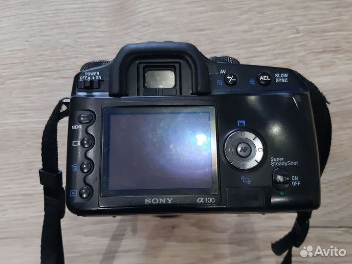 Зеркальный фотоаппарат sony dslr-A100