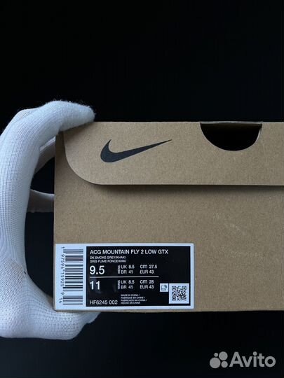 Кроссовки Nike ACG Mountain Fly 2 Low gore-TEX 'Da