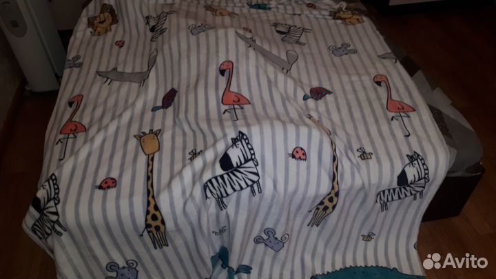 Плед детский мягкий и большой