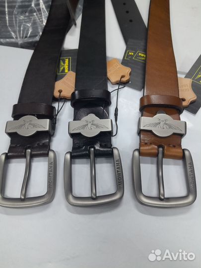 Ремень кожаный Montana