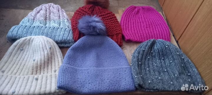 Шапка женская б/у