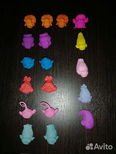 Ластики тролли из пятерочки