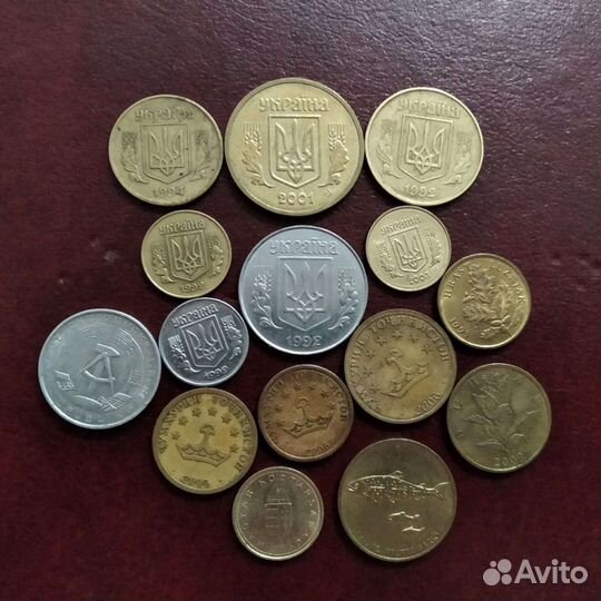 Набор иностранных монет