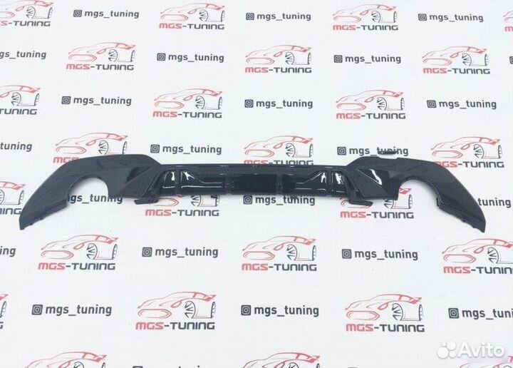 Диффузор BMW 3 Series G20 MP Competition Черный