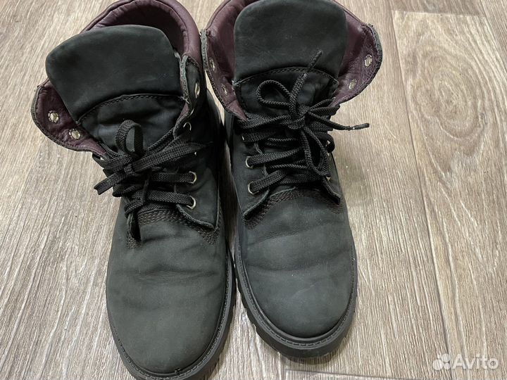 Ботинки натуральная кожа,37 размер