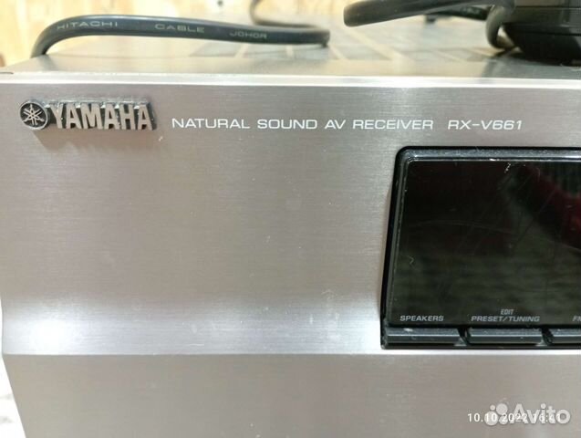 Ресивер yamaha rx v-661