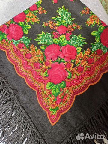 Платок шерстяной СССР