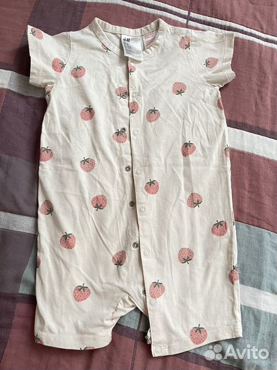 Ромперы hm для девочки 92