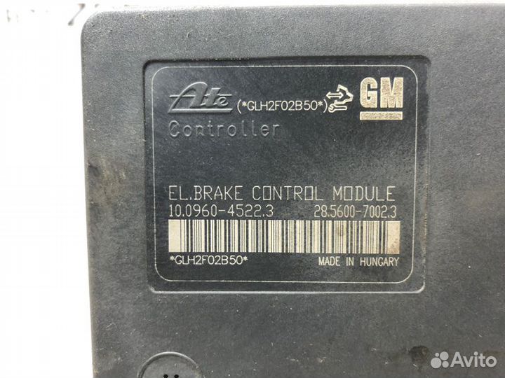 Блок abs Chevrolet Cruze J300 2011 2012 2013 2014