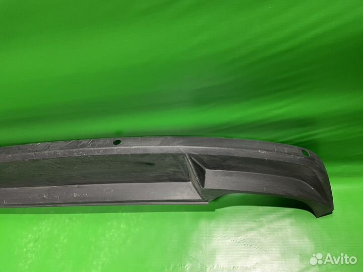 Юбка заднего бампера Skoda Octavia A7 2013+