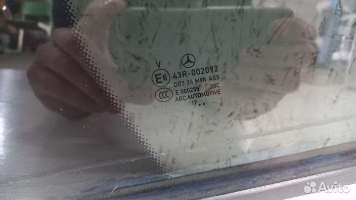 Форточка задняя правая Mercedes GLC C253 Coupe