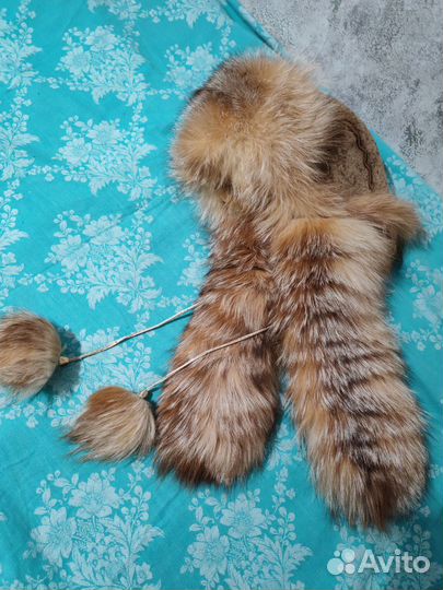 Шапка ушанка женская натуральный мех