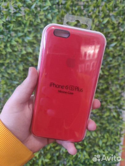 Чехол на iPhone 6 Plus (Красный)