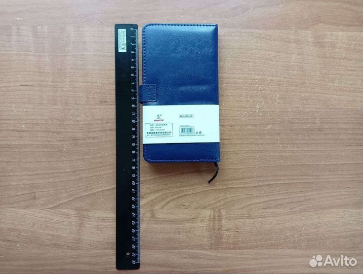 Карманный блокнот-ежедневник в клетку