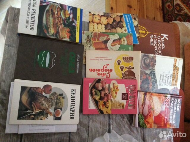 Книги о вкусной еде и домоводстве