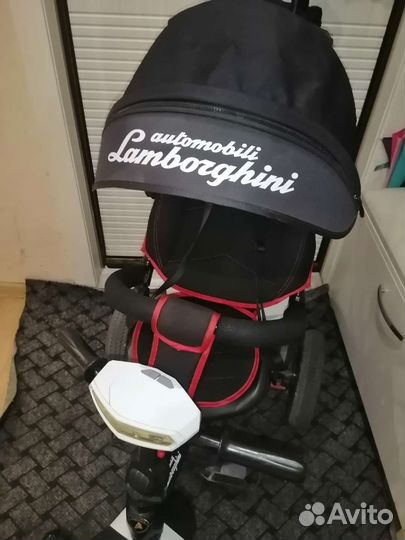 Велосипед с родительской ручкой