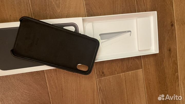 Чехол на iPhone Xs max кожаный оригинал