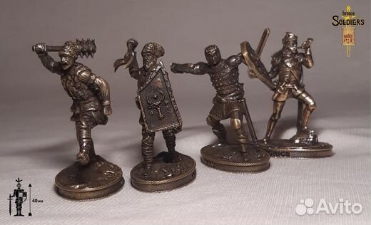 Солдатики бронза 40 мм