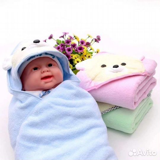 Полотенце с уголком рахмер 80-90 см