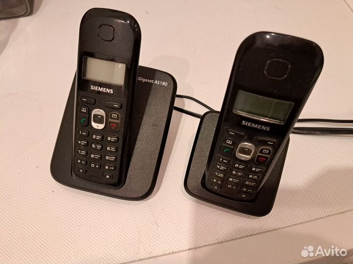 Радиотелефон panasonic с двумя трубками