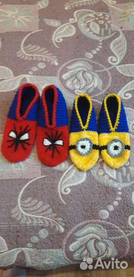 Носки вязанные ручной работы