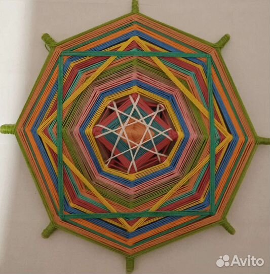 Плетеные мандалы своими руками