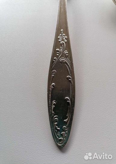 Мельхиор вилка ложка конфетница СССР