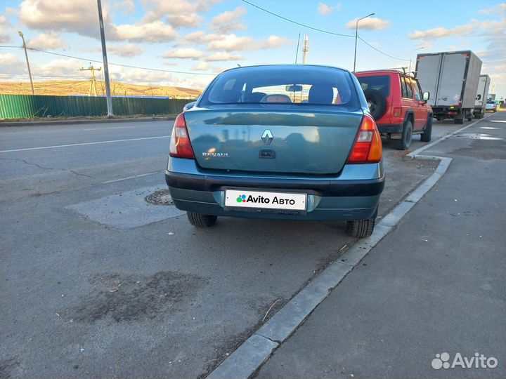 Renault Symbol 1.4 МТ, 2005, 198 000 км