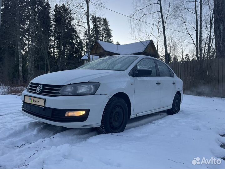 Volkswagen Polo 1.6 AT, 2017, 266 246 км