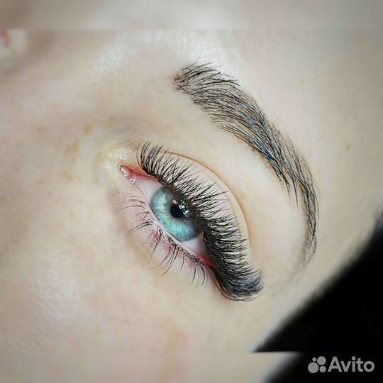 Наращивание ресниц на дому