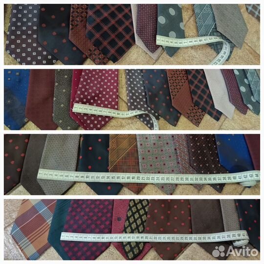 Винтажный галстук