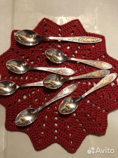 Мельхиоровые кофейные ложки