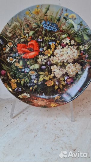 Тарелка декоративная, коллекционная 