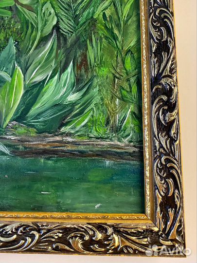 Остатки Рама для зеркал и картин. Дерево сосны