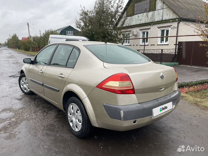 Renault Megane 1.6 AT, 2006, 243 000 км