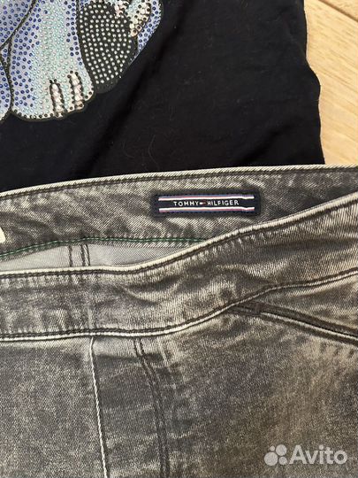 Футболка iceberg + джинсы томми hilfiger
