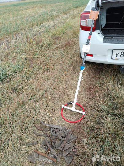 Металлоискатель пират. (Работает от повербанка)